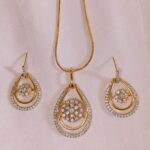 PJ 22k Glided Orbit Pendant Set