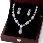 PJ Double-Oval Pendant Drop Necklace Set (2) PJ Double-Oval Pendant Drop Necklace Set