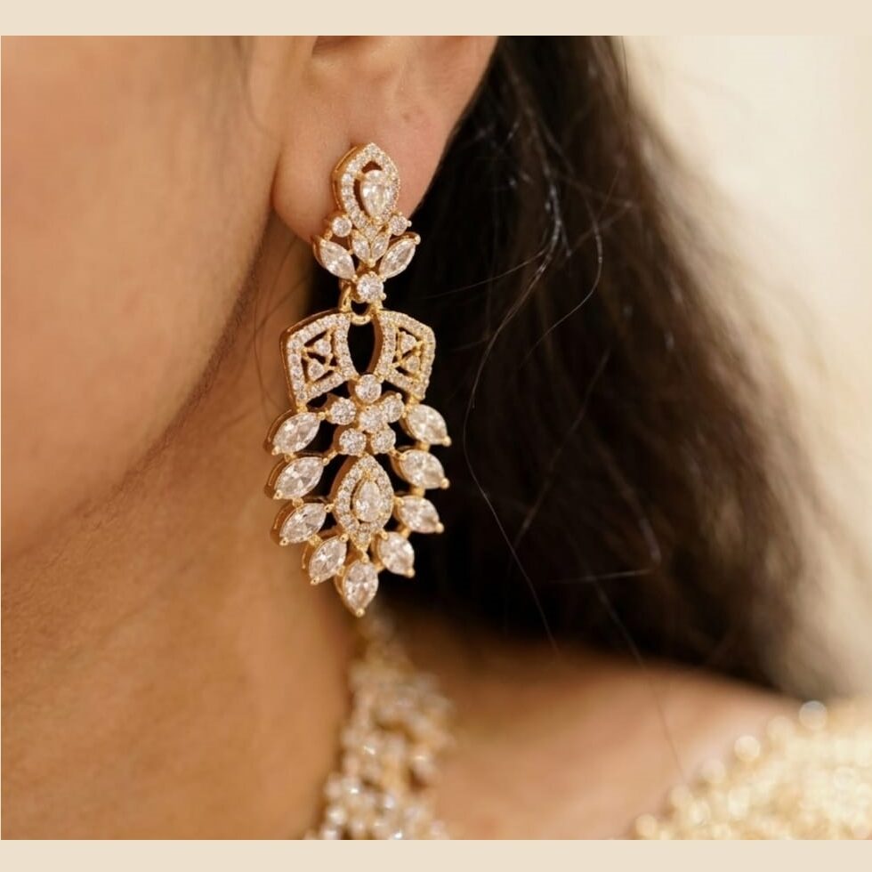 PJ Gold-Plated Heritage-Inspired Indian Bridal Jewelry set