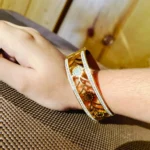 PJ 18k Floral Filigree Open-Work Cuff Bracelet PJ 18k Floral Filigree Open-Work Cuff Bracelet