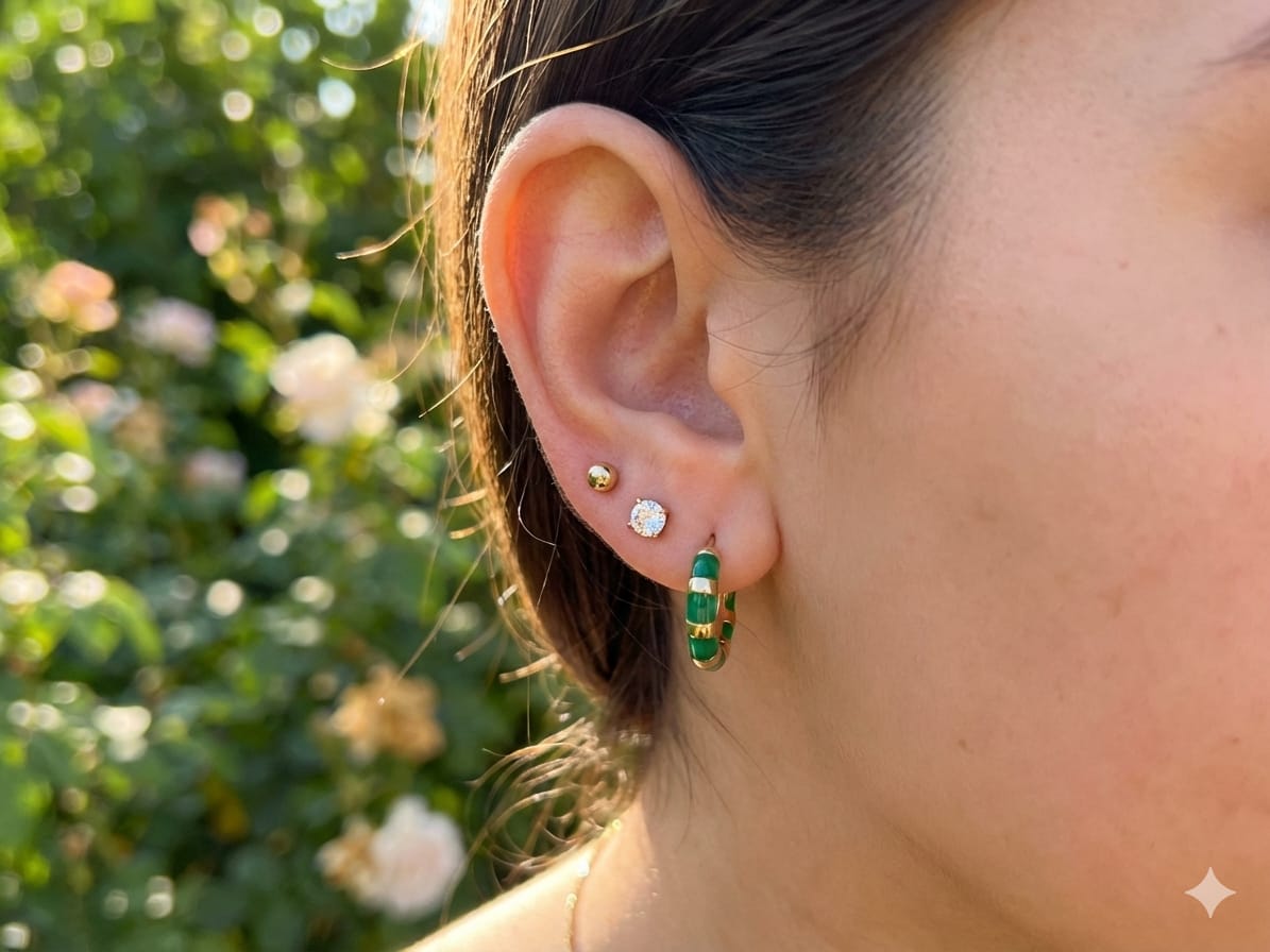 PRAREKA Chic Earring Trio