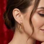PRAREKA Gold Spiral Hoops PRAREKA Gold Spiral Hoops