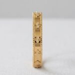 PRAREKA Floral Rigid Cuff Bracelet PRAREKA Floral Rigid Cuff Bracelet