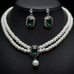 PRAREKA Regal Emerald Pearl Set PRAREKA Regal Emerald Pearl Set